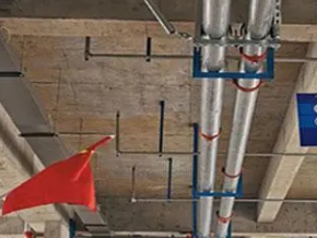中阳管廊支架的安装方法